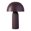 Изображение товара Лампа настольная Texture Sleek, Ø24х37 см, вишневая