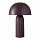Лампа настольная Texture Sleek, Ø24х37 см, вишневая