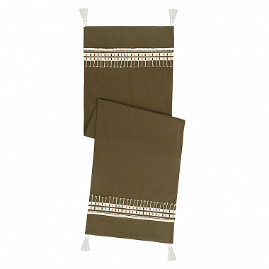 Дорожка на стол Nomad grid из коллекции Ethnic, 45х150 см, анонс элемента