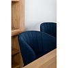 Изображение товара Кресло Coral, рогожка, темно-синее
