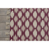 Изображение товара Ковер из хлопка бордового цвета Argyle из коллекции Ethnic, 160х230 см