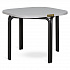 Столик кофейный Ror, 50х50 см, черный/серый