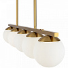 Изображение товара Светильник подвесной Modern, Zing, 5 ламп, 90х30 см, латунь