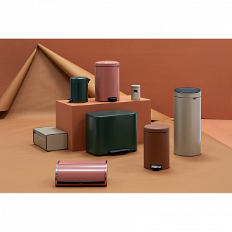 Изображение товара Бак для мусора Brabantia, Bo, 3х11 л, зеленая сосна