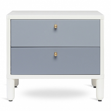 картинка Тумба прикроватная Saga, Hordur, 55х40х50 см, белая от магазина Одежда+