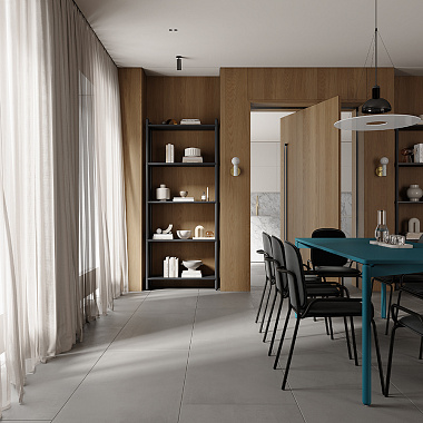 картинка Стеллаж Saga, Set001, 5 полок, 92х33х222 см, черный от магазина Одежда+