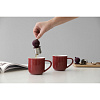 Изображение товара Набор чайных кружек Minima, 380 мл, бордовый, 2 шт.