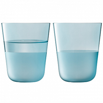 Набор стаканов Arc Contrast, 380 мл, голубые, 2 шт.
