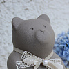Изображение товара Фигура декоративная Teddy Bear, 20x20x21 см, серо-коричневая