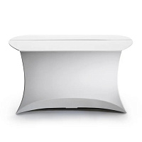 Изображение товара Стол складной, 40х116 см, белый