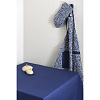 Изображение товара Прихватка-варежка темно-синего цвета с принтом Спелая Смородина из коллекции Scandinavian touch, 14х32 см