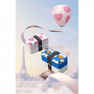 Изображение товара Ланч-бокс MB Original, heart blue