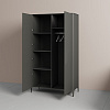 Изображение товара Шкаф Type, 2-х створчатый, 120х55х210 см, темно-серый
