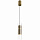Светильник подвесной Modern, Dynamics, 1 лампа, 8х32х32 см, матовое золото