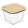 Изображение товара Контейнер для запекания и хранения квадратный Eco Store с крышкой из бамбука, 1,9 л
