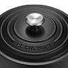 Изображение товара Кастрюля чугунная Le Creuset, Ø26 см, черная