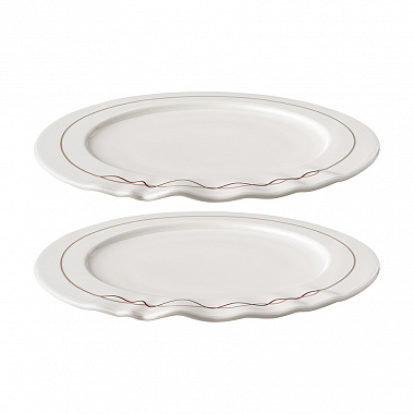 картинка Набор из двух тарелок из коллекции Canto, Ø22 см от магазина Одежда+
