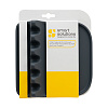 Изображение товара Подставка для кухонных инструментов Smart Helper, 17х17 см, графит