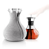 Изображение товара Чайник заварочный Tea maker в неопреновом текстурном чехле, 1 л, светло-серый