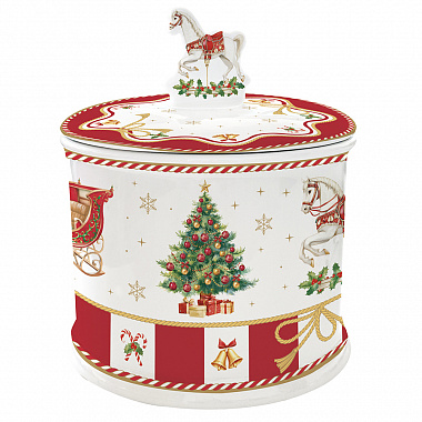 картинка Банка для хранения Christmas Tale, 14х16,5 см от магазина Одежда+