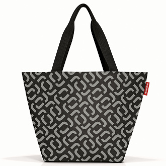 Изображение товара Сумка Shopper M signature black