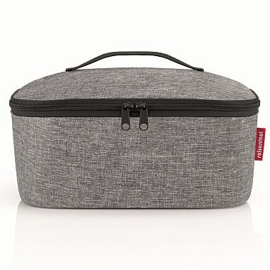 Термосумка Coolerbag M pocket twist silver, анонс элемента