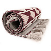 Изображение товара Ковер из хлопка бордового цвета Argyle из коллекции Ethnic, 160х230 см