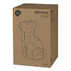 Изображение товара Ваза Sphinx Cat, 23 см, прозрачная