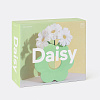 Изображение товара Ваза для цветов Daisy, 20 см, зеленая