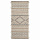 Ковер из хлопка, шерсти и джута с геометрическим орнаментом из коллекции Ethnic, 70х160 см