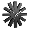 Изображение товара Часы настенные Ribbon, Ø30,5 см, черныe