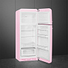 Изображение товара Холодильник двухдверный Smeg FAB30RPK5, правосторонний, розовый