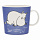 Кружка Moomin Муми Тролль, 400 мл, синяя