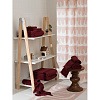Изображение товара Штора для ванной Popple цвета пыльной розы Cuts&Pieces, 180х200 см
