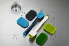 Изображение товара Набор щеток для мытья посуды CleanTech, синий/серый, 2 шт.