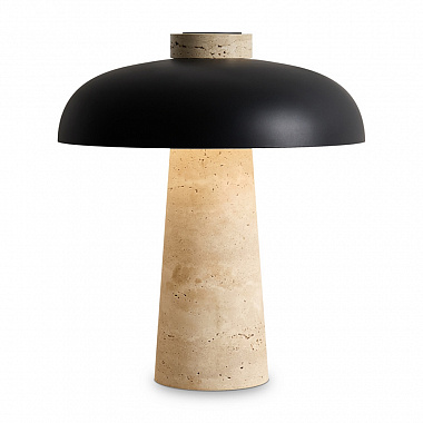 картинка Светильник настольный Modern, Sunspot, Ø26х29,5 см, черный от магазина Одежда+