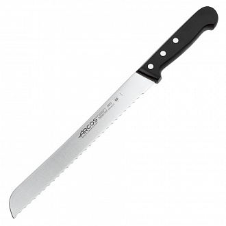 Изображение товара Нож кухонный для хлеба Universal, 25 см, черная рукоятка