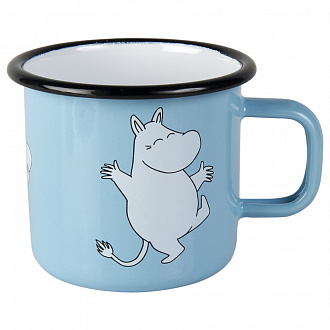 Кружка эмалированная Muurla Moomin Retro Муми-тролль, 250 мл