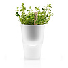 Изображение товара Горшок для растений с функцией самополива. Ø11 см, матовое стекло