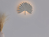 Изображение товара Светильник настенный Palm Leaf, 30х24 см, белый