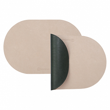 Салфетка сервировочная Pool, 30х45 см, зеленая/бежевая, анонс элемента