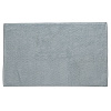 Изображение товара Коврик для ванной ворсовый из чесаного хлопка голубого цвета из коллекции Essential, 50х80 см