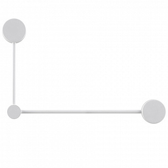 Изображение товара Светильник настенный правосторонний Modern, Tactic, 2 лампы, 8х52х32,5см, белый