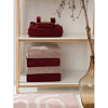 Изображение товара Полотенце для лица бордового цвета из коллекции Essential, 30х50 см