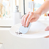 Изображение товара Набор для мытья посуды Rengo, 4 предмета, белый/серый
