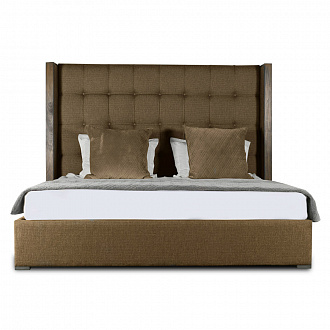 Изображение товара Кровать IdealBeds Berkley Winged Box Tufted Wood Bed Collection
