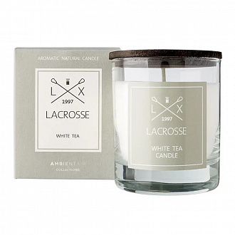 Свеча ароматическая Lacrosse, White Tea, 40 ч