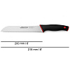 Изображение товара Нож для хлеба Duo, 20 см, черная с красным рукоятка