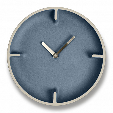 картинка Часы настенные Wait, Ø28 см, голубые от магазина Одежда+