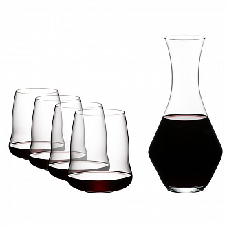 Изображение товара Набор для вина Stemless Wings, 5 пред.